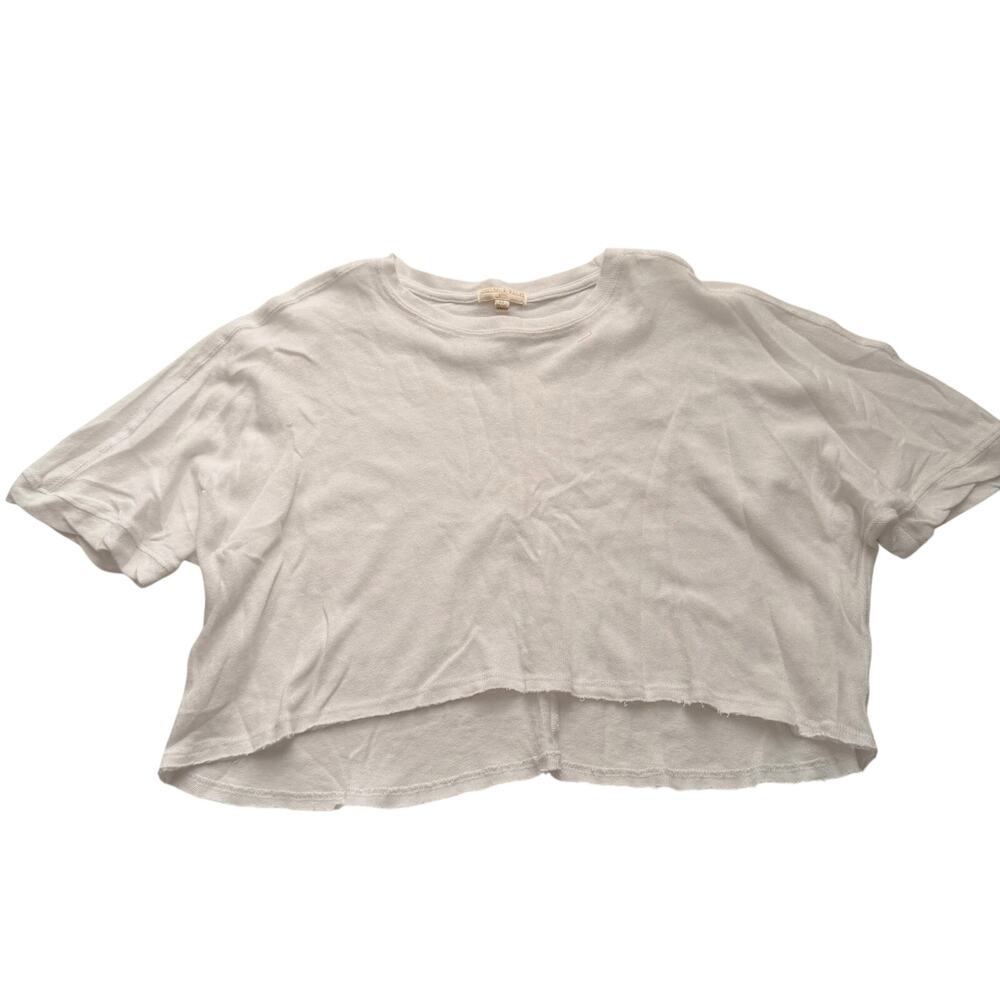 Chelsea & Violet Dillard's Cropped Oversized Top